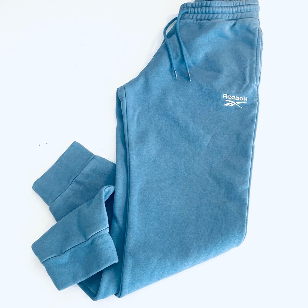 Reebok Woman’s Light Blue Drawstring Joggers XS